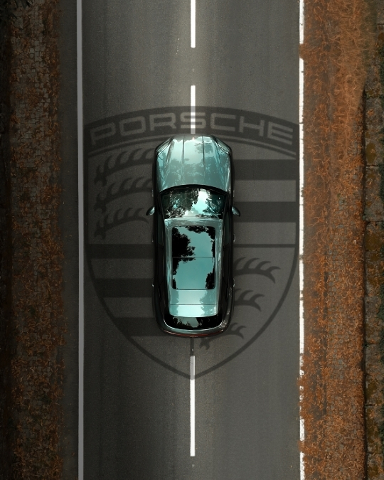 Porsche editorial — imagem de destaque